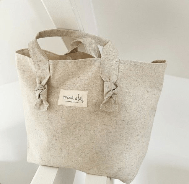 City Bag Coton - Sable - MARCEL & LILY
