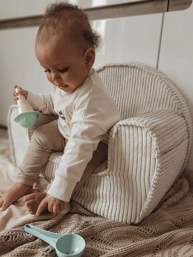 Fauteuil en velours côtelé pour enfants - MUZPONY