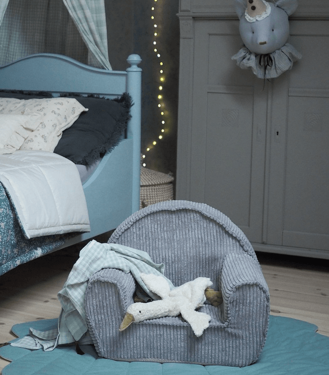 Fauteuil en velours côtelé pour enfants - MUZPONY