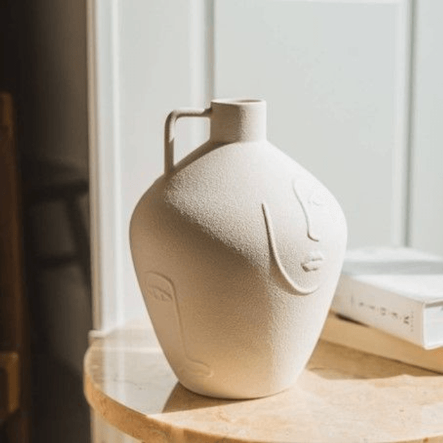 Vase Amphore Blanc - CLAET
