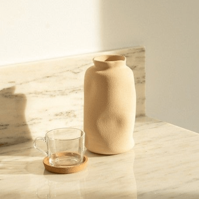 Vase Dune beige 