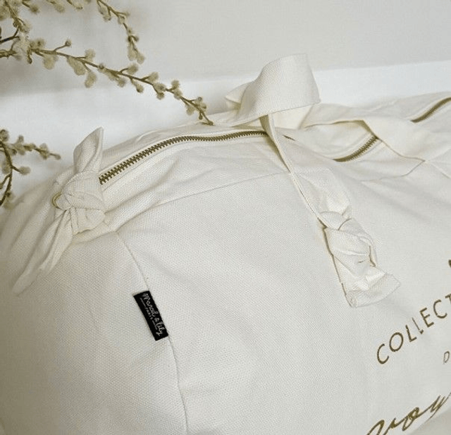 Sac Polochon - Milk - Collectionneuse de jolis voyages - MARCEL & LILY