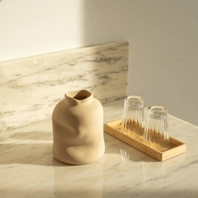 Vase Dune beige 