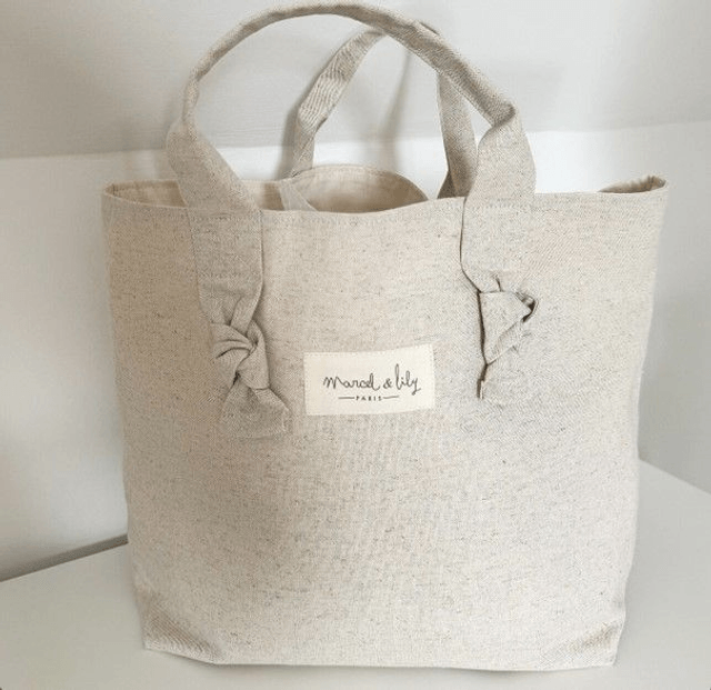 City Bag Coton - Sable - MARCEL & LILY