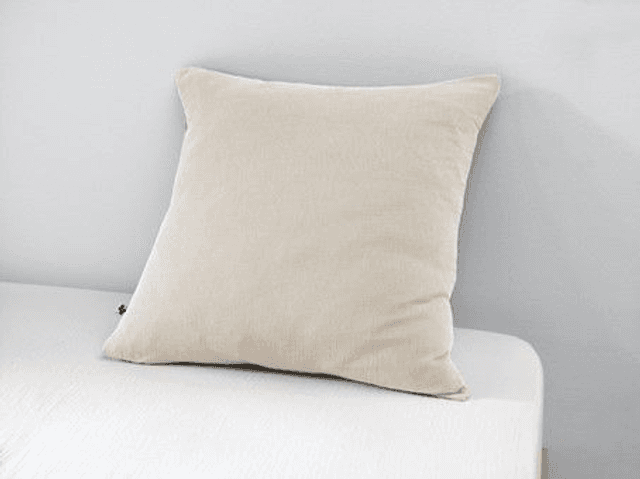 Taie d&#039;oreiller Gaze de coton 60 x 60 cm GAÏA Pampa - L&#039;EFFET PAPILLON