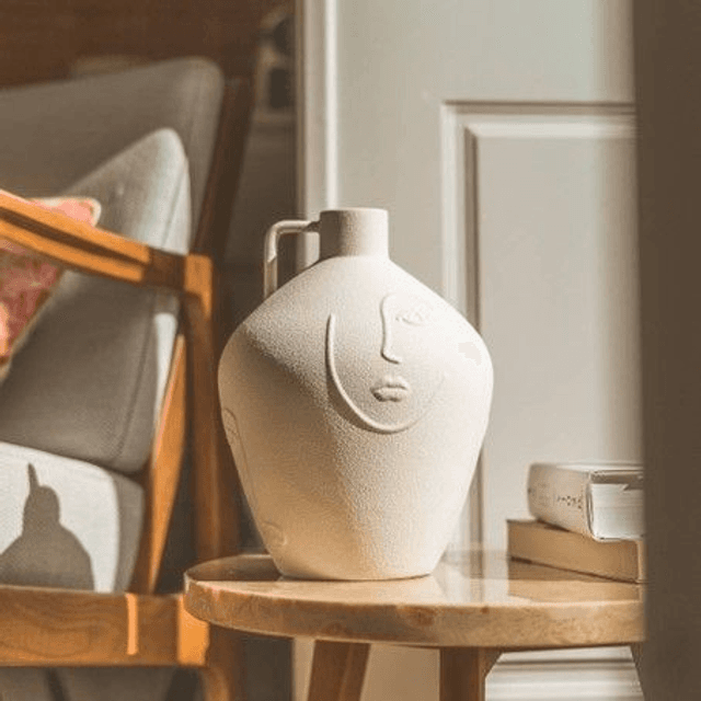 Vase Amphore Blanc - CLAET