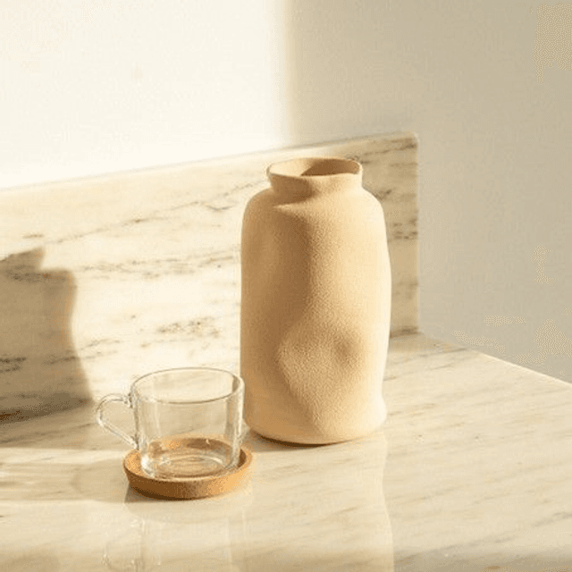 Vase Dune beige 